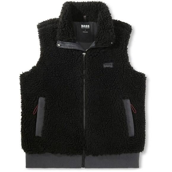BASS OUTDOOR BWarm Warm Route Hiking Faux-Sherpa Vest Size Medium New with Tag - Picture 9 of 13